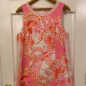 Lily Pulitzer Mila Shift Dress in “Trunk in Love”